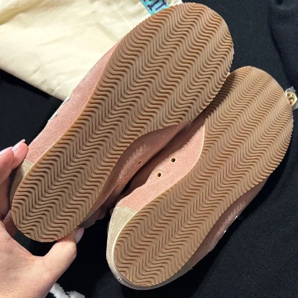 Tory Burch Pink and Cream Sneakers - Picture 5 of 8